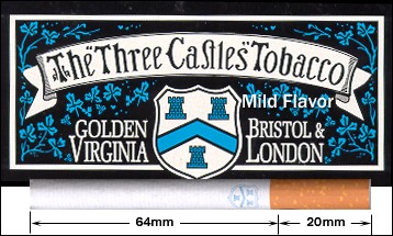 The New HBI Three Castles Mild Flavor Tube
