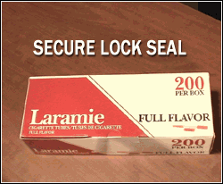 New cigarette tube box Closures