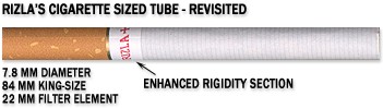 Rizlas Cigarette Sized Tube