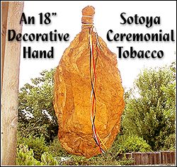 Sotoya Ceremonial Decorative Hand of OrganicTobacco