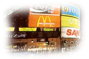 Picadilly Circus, London England