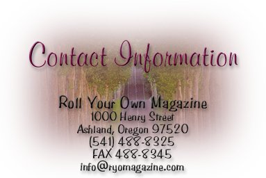 Click here to contact RYO magazine