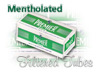 Menthol Filter Tubes