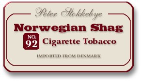 Peter Stokkebye No. 92  Norwegian Shag