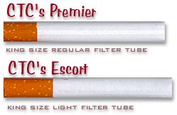 Comparing Premier Regular and Escort Light Filter Tubes