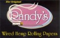 Randy's Pure Hemp Wired Rolling Papers