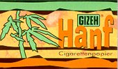 Gizeh Hanf Hemp rolling papers
