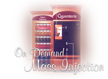 The LaCigaretterie Vending Cigarette Injection Machine