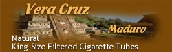 Vera Cruz Maduro Filtered Cigarette Tubes