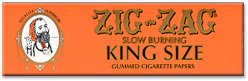 Zig-Zag's New French Orange King-Size Rolling Papers