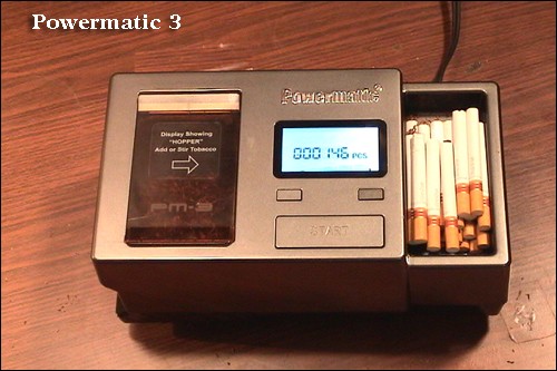 Powermatic 3 - Automatic Powermatic 3 (III) Cigarette Injector