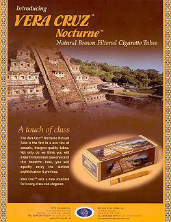 The Official Vera Cruz Flyer A new Elegance Comes to Make Your Own Cigarettes