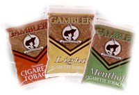 Republic Tobacco's Gambler Regular, Light, and Menthol