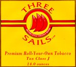 Three Sails English/Danish style rolling tobacco