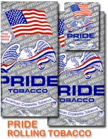 Pride Tobacco From Governsons Distributing of Miama.